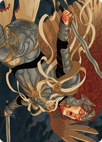 Aurelia, the Law Above Art Card (41/49) [Murders at Karlov Manor Art Series] Magic: The Gathering