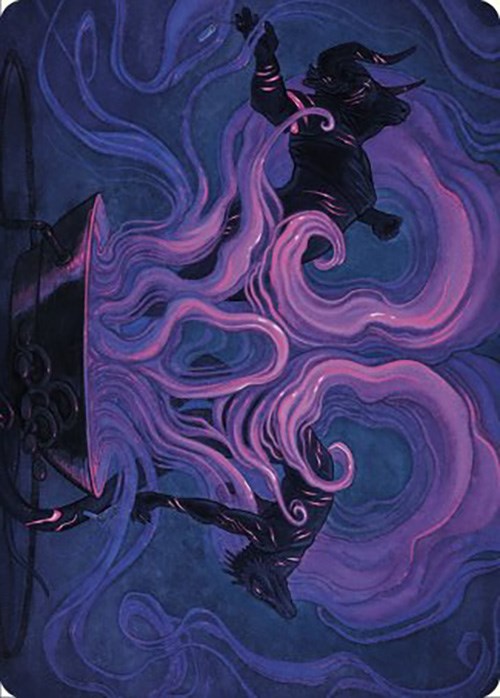 Macabre Reconstruction Art Card [Murders at Karlov Manor Art Series] Magic: The Gathering