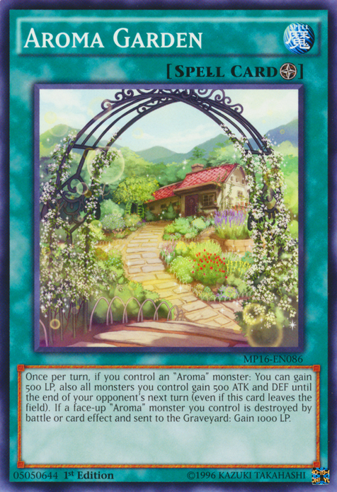Aroma Garden [MP16-EN086] Common Yu-Gi-Oh!