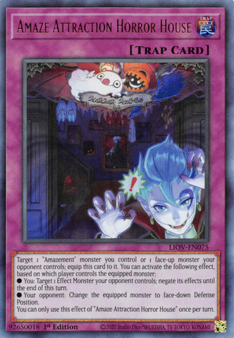 Amaze Attraction Horror House [LIOV-EN075] Ultra Rare Yu-Gi-Oh!