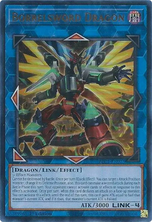 Borrelsword Dragon (Alternate Art) [BLC1-EN023] Ultra Rare Yu-Gi-Oh!