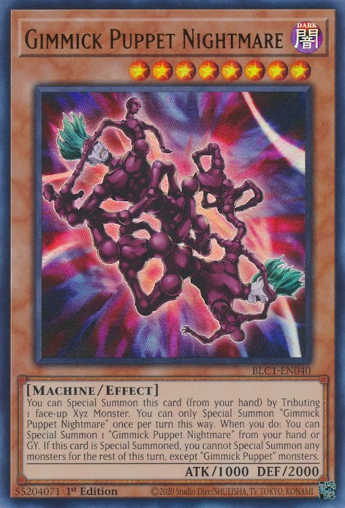 Gimmick Puppet Nightmare [BLC1-EN040] Ultra Rare Yu-Gi-Oh!