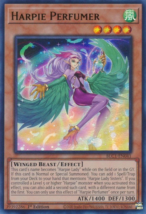 Harpie Perfumer [BLC1-EN041] Ultra Rare Yu-Gi-Oh!