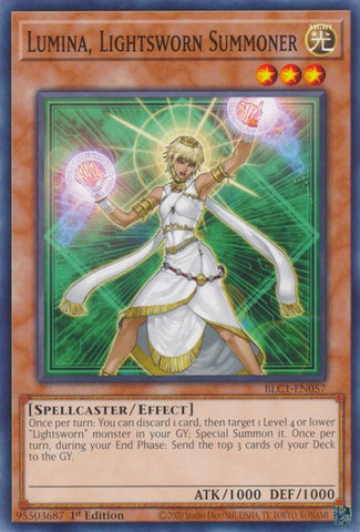Lumina, Lightsworn Summoner [BLC1-EN057] Common Yu-Gi-Oh!