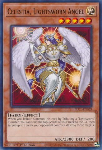 Celestia, Lightsworn Angel [BLC1-EN059] Common