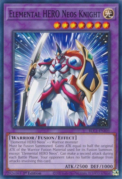 Elemental HERO Neos Knight [BLC1-EN101] Common Yu-Gi-Oh!
