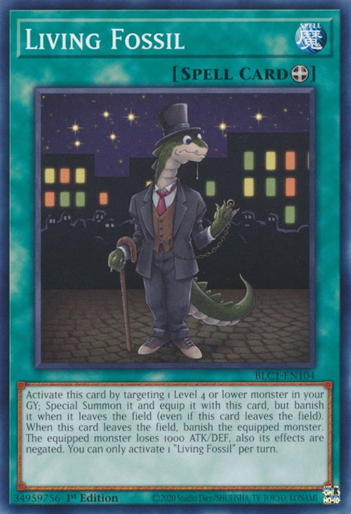 Living Fossil [BLC1-EN104] Common Yu-Gi-Oh!