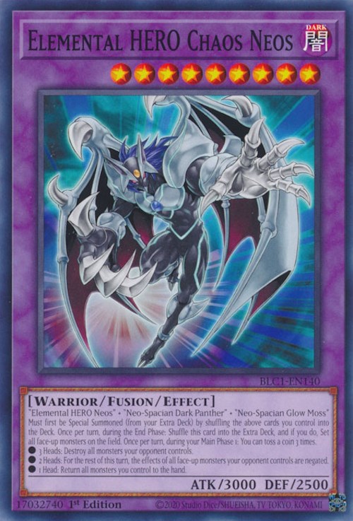 Elemental HERO Chaos Neos [BLC1-EN140] Common Yu-Gi-Oh!