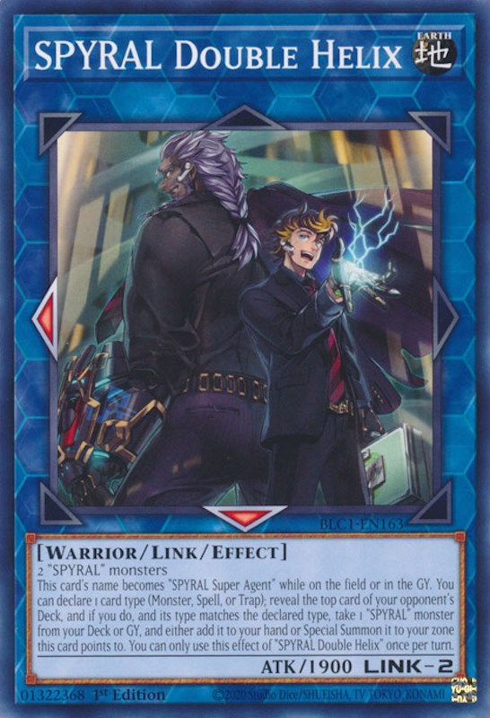SPYRAL Double Helix [BLC1-EN163] Common Yu-Gi-Oh!