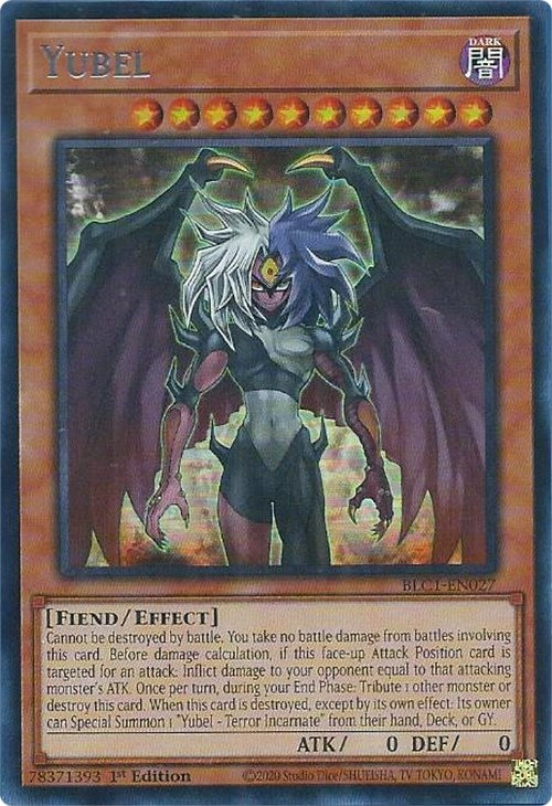 Yubel (Silver) [BLC1-EN027] Ultra Rare Yu-Gi-Oh!