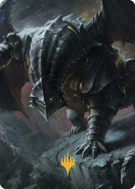 Chardalyn Dragon Art Card (Gold-Stamped Signature) [Commander Legends: Battle for Baldur's Gate Art Series] Magic: The Gathering