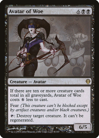 Avatar of Woe [Archenemy] Magic: The Gathering