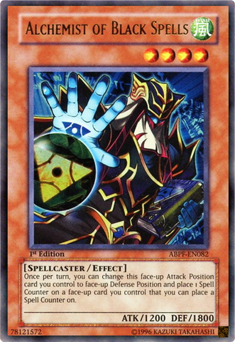 Alchemist of Black Spells [ABPF-EN082] Ultra Rare Yu-Gi-Oh!