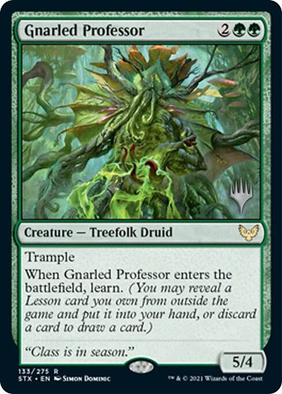 Gnarled Professor (Promo Pack) [Strixhaven: School of Mages Promos] Magic: The Gathering