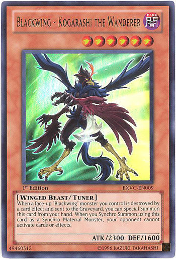 Blackwing - Kogarashi the Wanderer [EXVC-EN009] Ultra Rare Yu-Gi-Oh!
