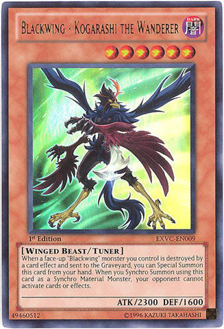 Blackwing - Kogarashi the Wanderer [EXVC-EN009] Ultra Rare Yu-Gi-Oh!