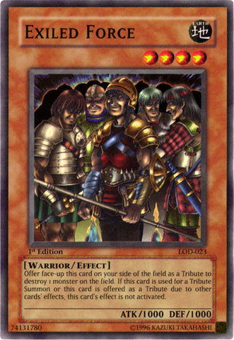 Exiled Force [LOD-023] Super Rare Yu-Gi-Oh!