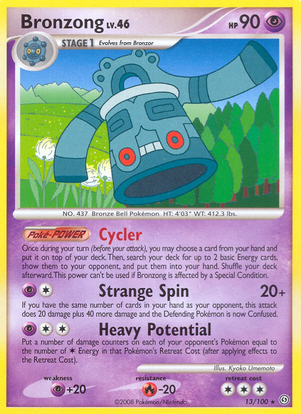 Bronzong (13/100) [Diamond & Pearl: Stormfront] Pokémon
