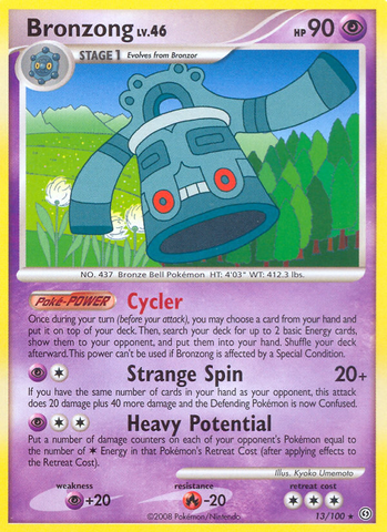 Bronzong (13/100) [Diamond & Pearl: Stormfront] Pokémon