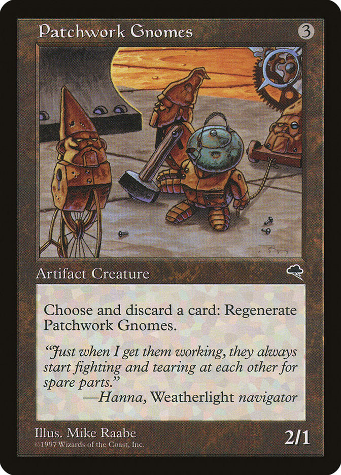 Patchwork Gnomes [Tempest] Magic: The Gathering
