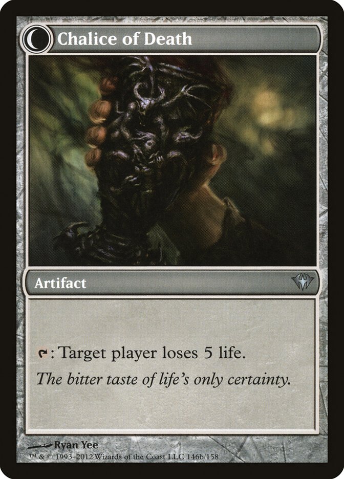 Chalice of Life // Chalice of Death [Dark Ascension] Magic: The Gathering