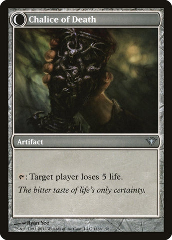 Chalice of Life // Chalice of Death [Dark Ascension] Magic: The Gathering
