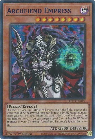 Archfiend Empress (Blue) [LDS3-EN007] Ultra Rare Yu-Gi-Oh!