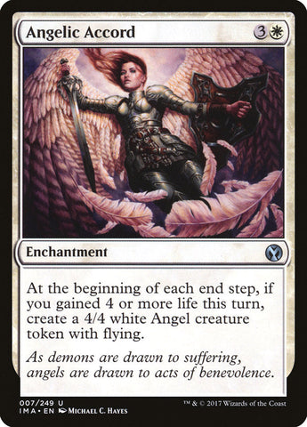 Angelic Accord [Iconic Masters] Magic: The Gathering