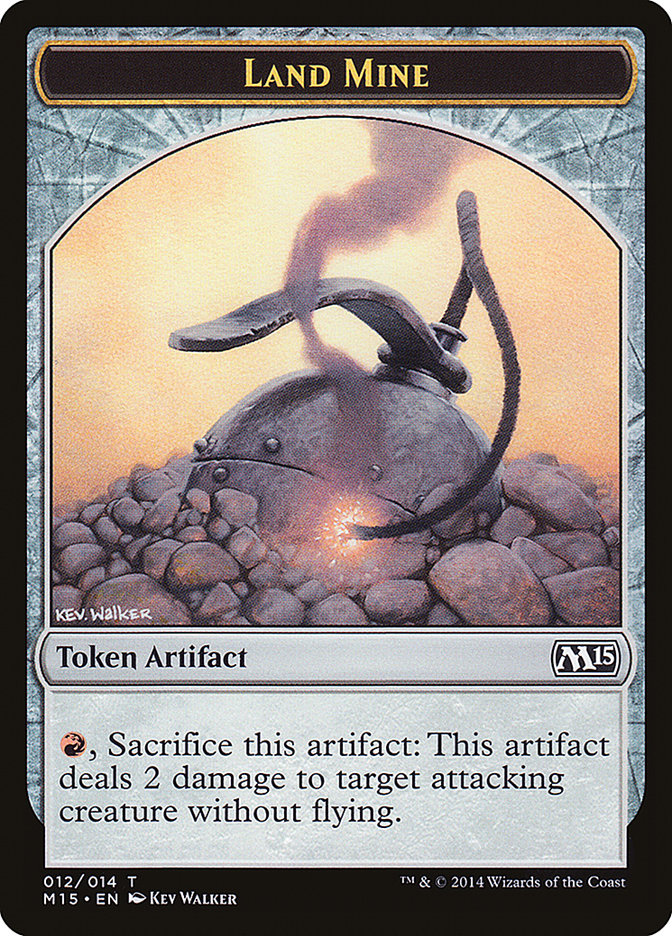 Land Mine Token [Magic 2015 Tokens] Magic: The Gathering