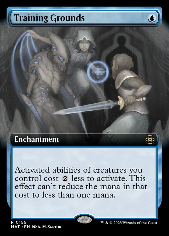 Training Grounds (Extended Art) [March of the Machine: The Aftermath] Magic: The Gathering