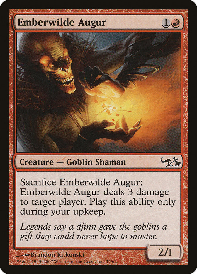 Emberwilde Augur [Duel Decks: Elves vs. Goblins] Magic: The Gathering