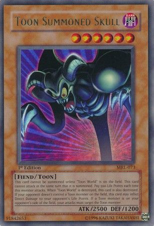 Toon Summoned Skull [MRL-073] Ultra Rare Yu-Gi-Oh!