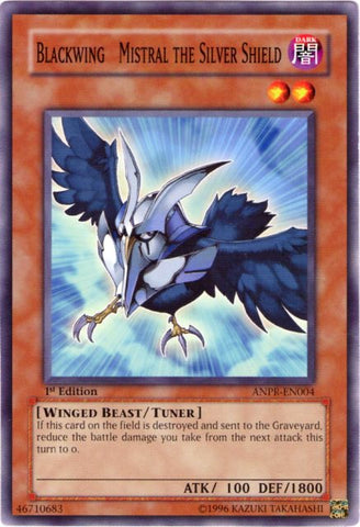 Blackwing - Mistral the Silver Shield [ANPR-EN004] Common Yu-Gi-Oh!
