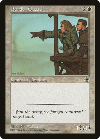 Border Guard [Portal] Magic: The Gathering