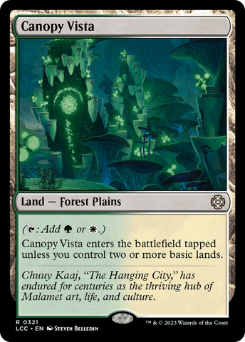 Canopy Vista [The Lost Caverns of Ixalan Commander] Magic: The Gathering
