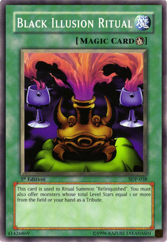 Black Illusion Ritual [SDP-038] Common Yu-Gi-Oh!