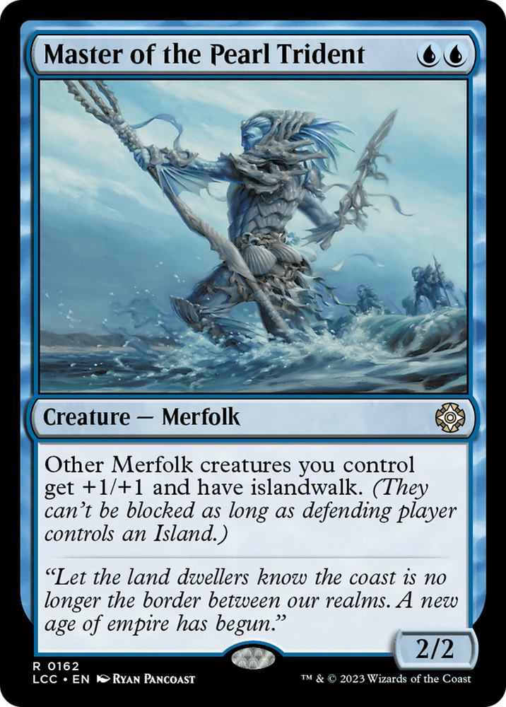 Master of the Pearl Trident [The Lost Caverns of Ixalan Commander] Magic: The Gathering