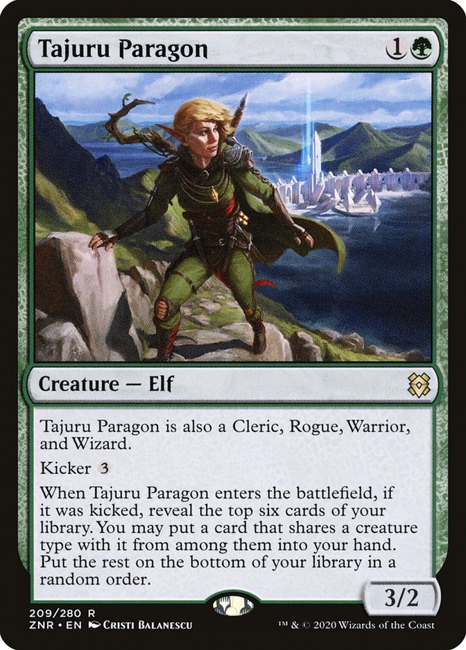 Tajuru Paragon [Zendikar Rising] Magic: The Gathering