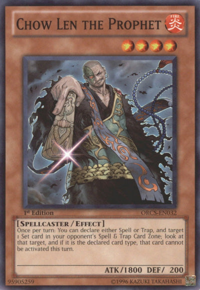Chow Len the Prophet [ORCS-EN032] Common Yu-Gi-Oh!