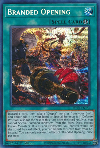 Branded Opening [MP22-EN155] Prismatic Secret Rare Yu-Gi-Oh!