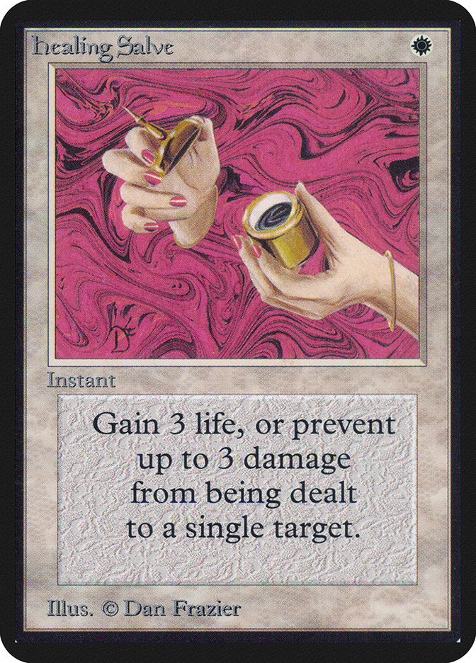 Healing Salve [Alpha Edition] Magic: The Gathering