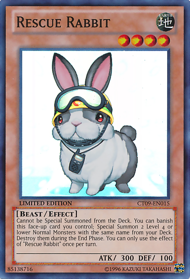 Rescue Rabbit [CT09-EN015] Super Rare Yu-Gi-Oh!