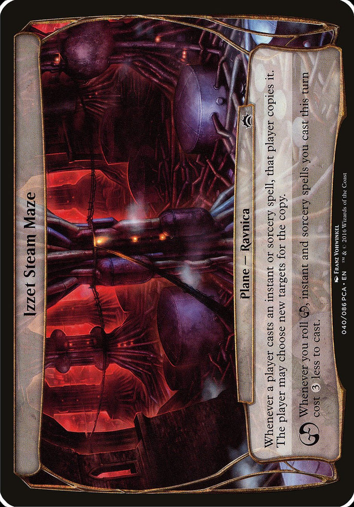 Izzet Steam Maze (Planes) [Planechase Anthology Planes] Magic: The Gathering