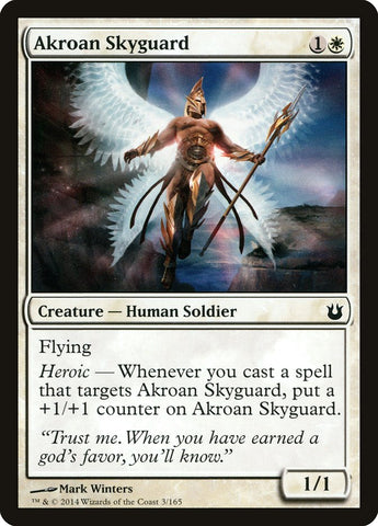 Akroan Skyguard [Born of the Gods] Magic: The Gathering