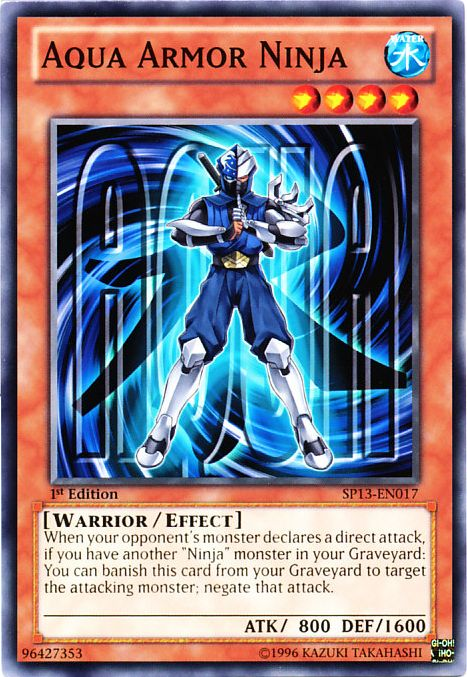 Aqua Armor Ninja [SP13-EN017] Common Yu-Gi-Oh!
