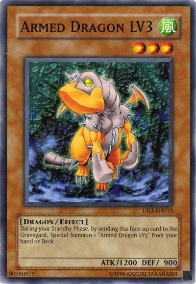 Armed Dragon LV3 [DR3-EN013] Common Yu-Gi-Oh!