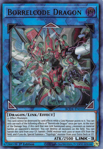Borrelcode Dragon [BODE-EN050] Ultra Rare Yu-Gi-Oh!