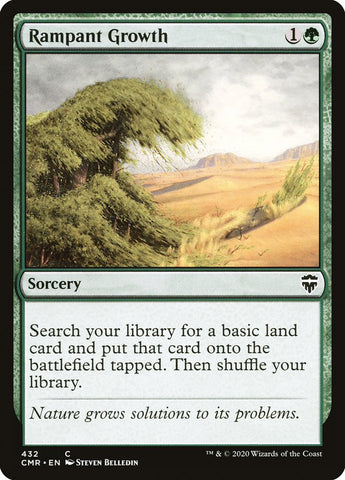 Rampant Growth [Commander Legends] Magic: The Gathering