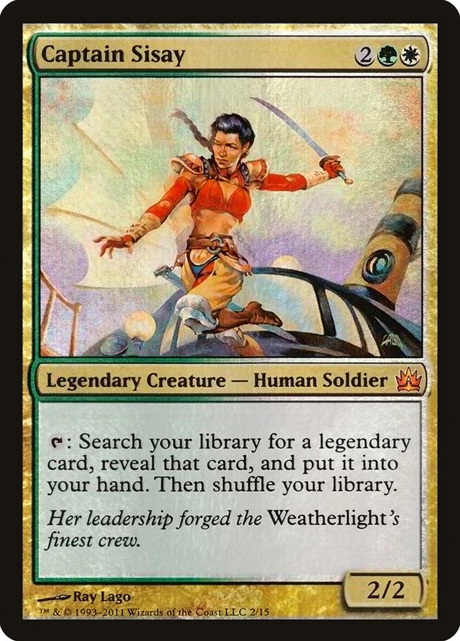 Captain Sisay [From the Vault: Legends] Magic: The Gathering