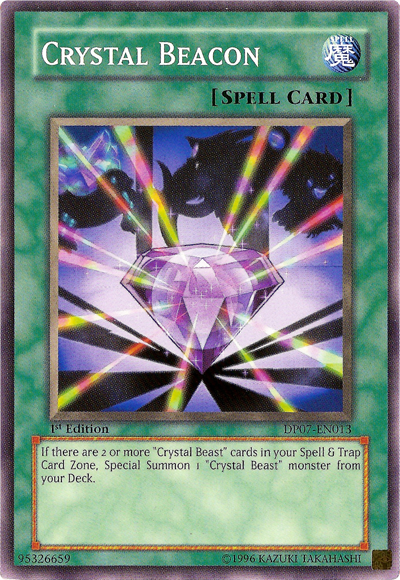 Crystal Beacon [DP07-EN013] Common Yu-Gi-Oh!